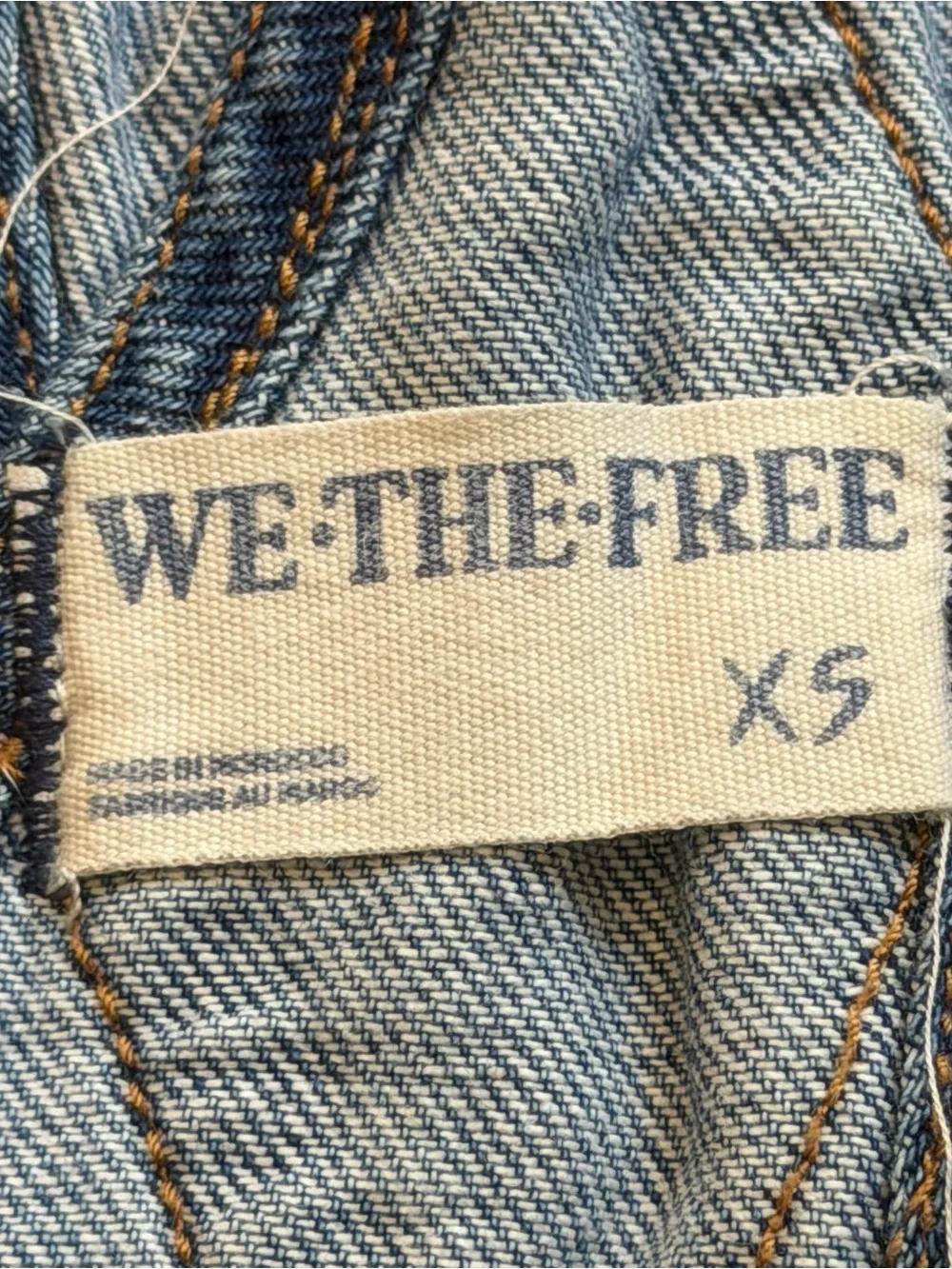 Free People We the Free Ziggy Slouchy Denim Overalls XS Boho
Straight Leg - Picture 6 of 8